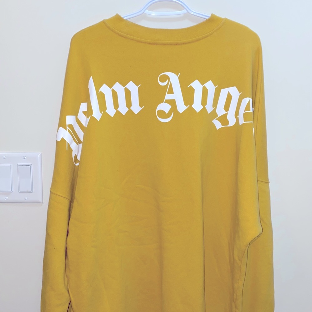 Palm Angels Mustard Crewneck